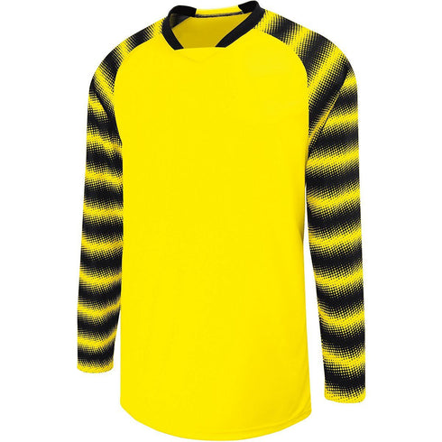 Russell Athletic Youth Prism Goalkeeper Jersey (324361), Color 'Power Yellow/Black'
